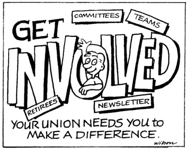 Get Involved. The Union needs you to make a difference.